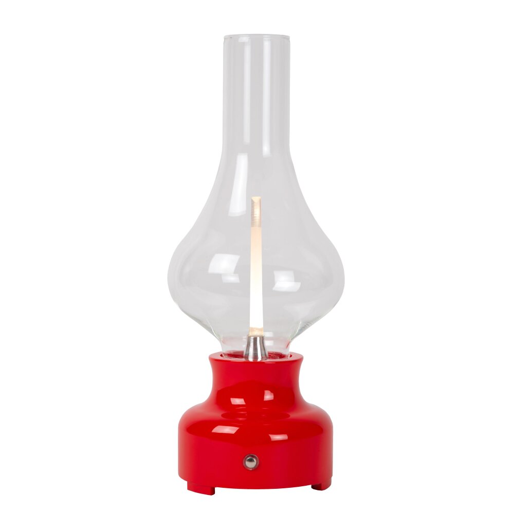 Lucide JASON Tischleuchte LED Rot, 1-flammig main product photo