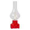 Lucide JASON Tischleuchte LED Rot, 1-flammig