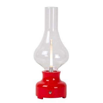 Lucide JASON Tischleuchte LED Rot, 1-flammig