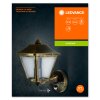 LEDVANCE ENDURA® Außenwandleuchte Gold, Schwarz, 1-flammig, Bewegungsmelder
