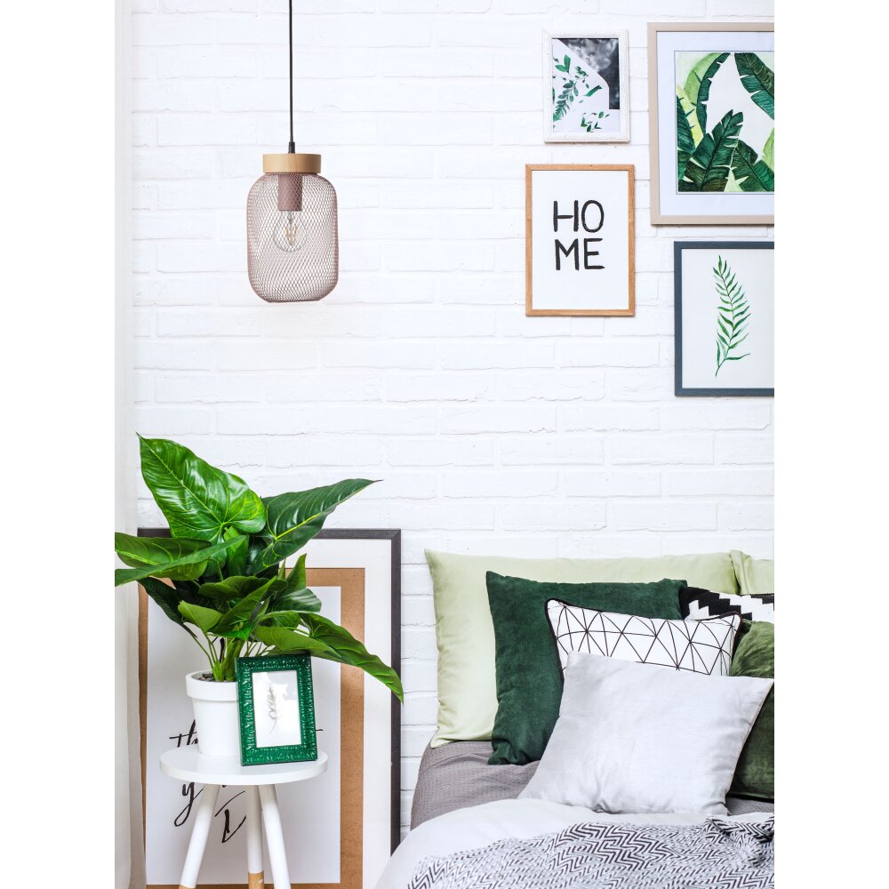 Brilliant Giada Hängeleuchte Rosa, 1-flammig main product photo