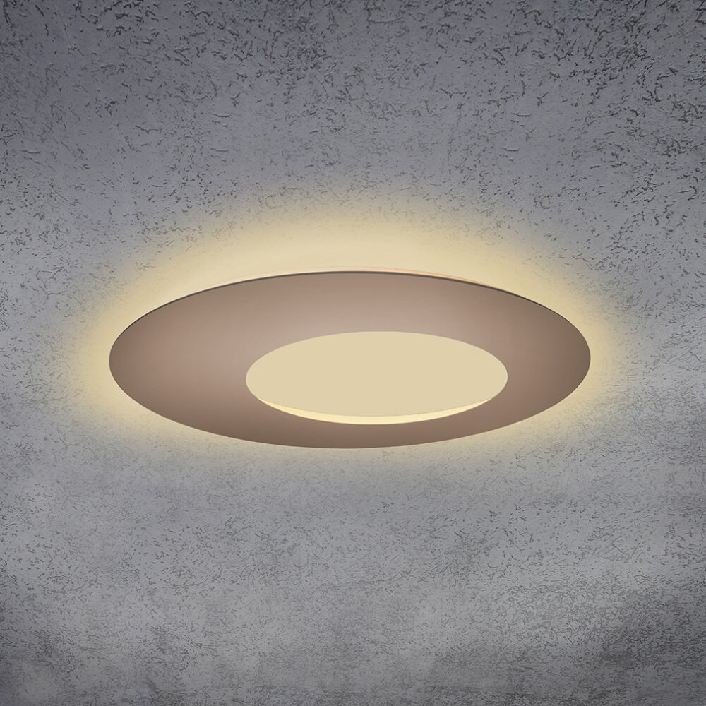 Escale BLADE OPEN Deckenleuchte LED Braun, 1-flammig main product photo