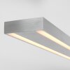 Steinhauer Bande Pendelleuchte LED Stahl gebürstet, 4-flammig