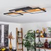 Pompu Deckenleuchte LED Schwarz, 1-flammig