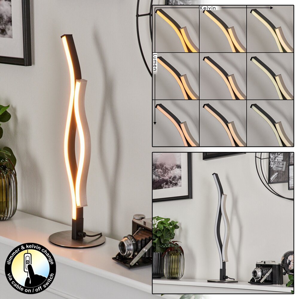 Serlande Tischleuchte LED Aluminium, 1-flammig main product photo