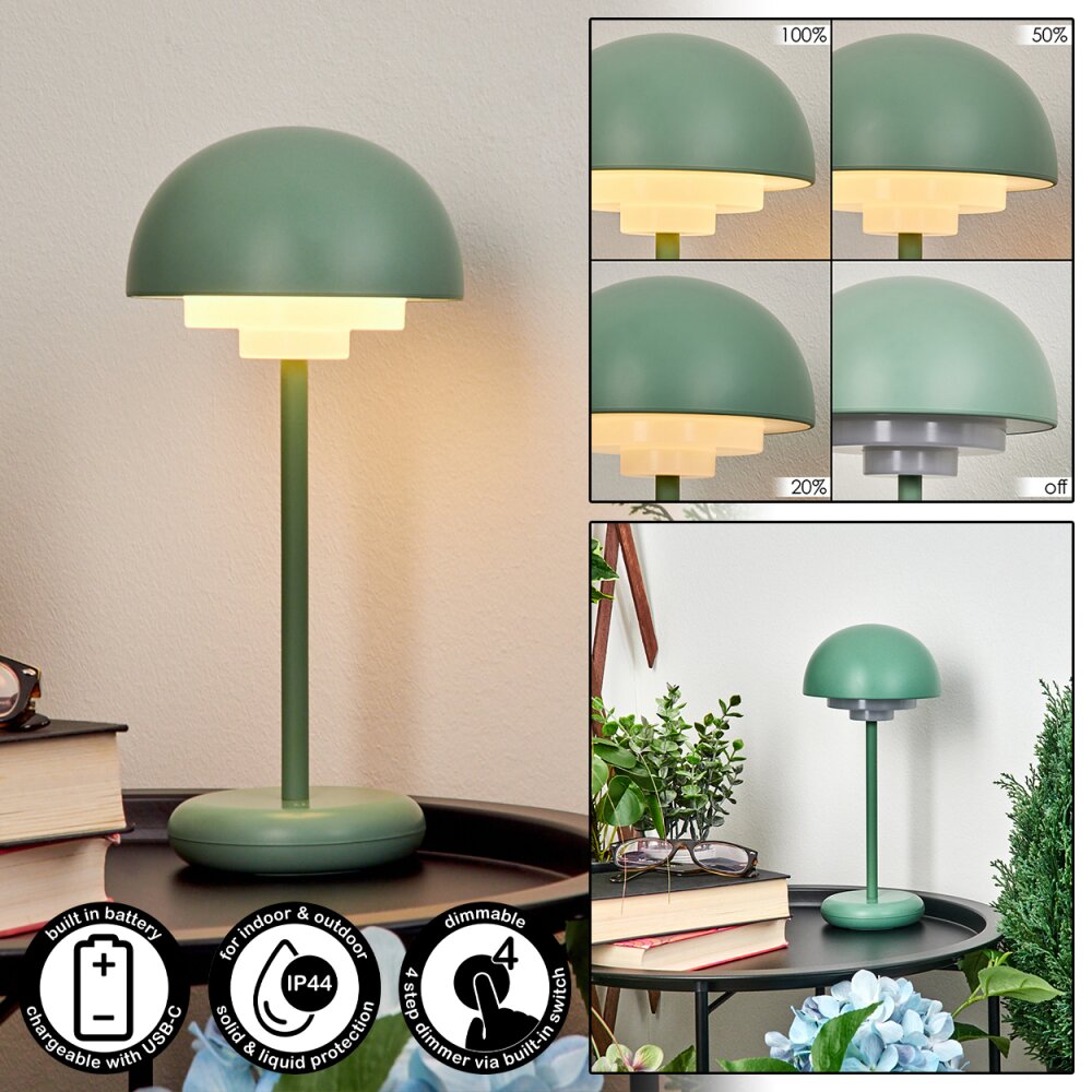 Bellange Außentischleuchte LED Grün, 1-flammig main product photo