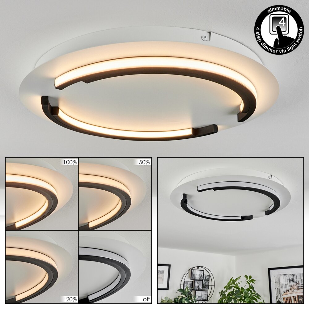 Leroux Deckenleuchte LED Weiß, 1-flammig main product photo