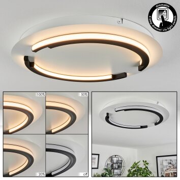 Leroux Deckenleuchte LED Weiß, 1-flammig Leroux Deckenleuchte LED Weiß, 1-flammig
