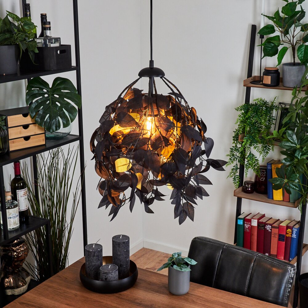 Kallax Hängeleuchte Schwarz, 1-flammig main product photo