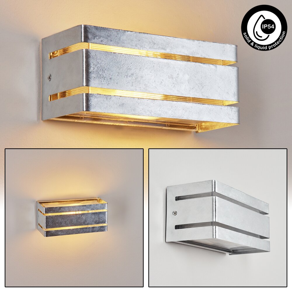 Chavelhas Außenwandleuchte Verzinkt, 1-flammig main product photo
