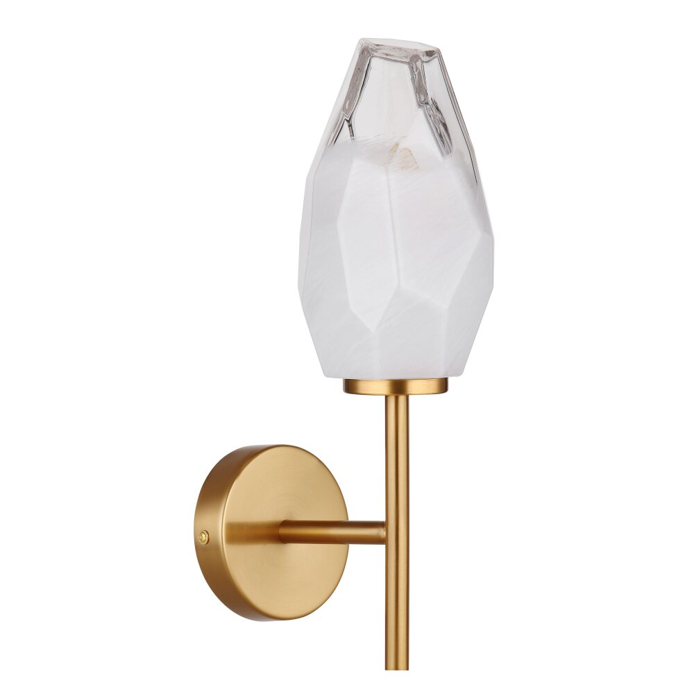 Globo BARCLEY Wandleuchte Messing, 1-flammig