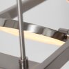 Steinhauer Soleil Pendelleuchte LED Stahl gebürstet, 4-flammig