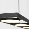 Steinhauer Soleil Pendelleuchte LED Schwarz, 4-flammig