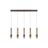 Lucide MARGARY Pendelleuchte LED Mokka, 5-flammig