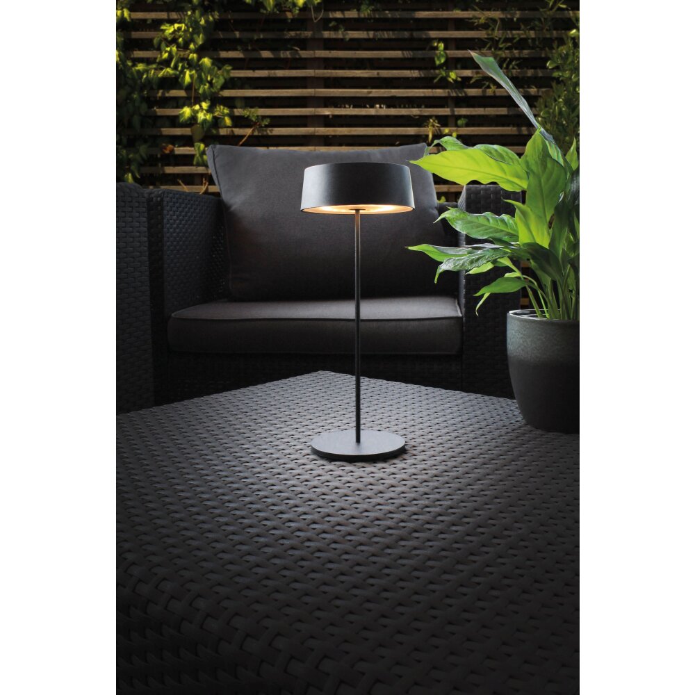 Lutec COCKTAIL Tischleuchte LED Schwarz, 1-flammig main product photo