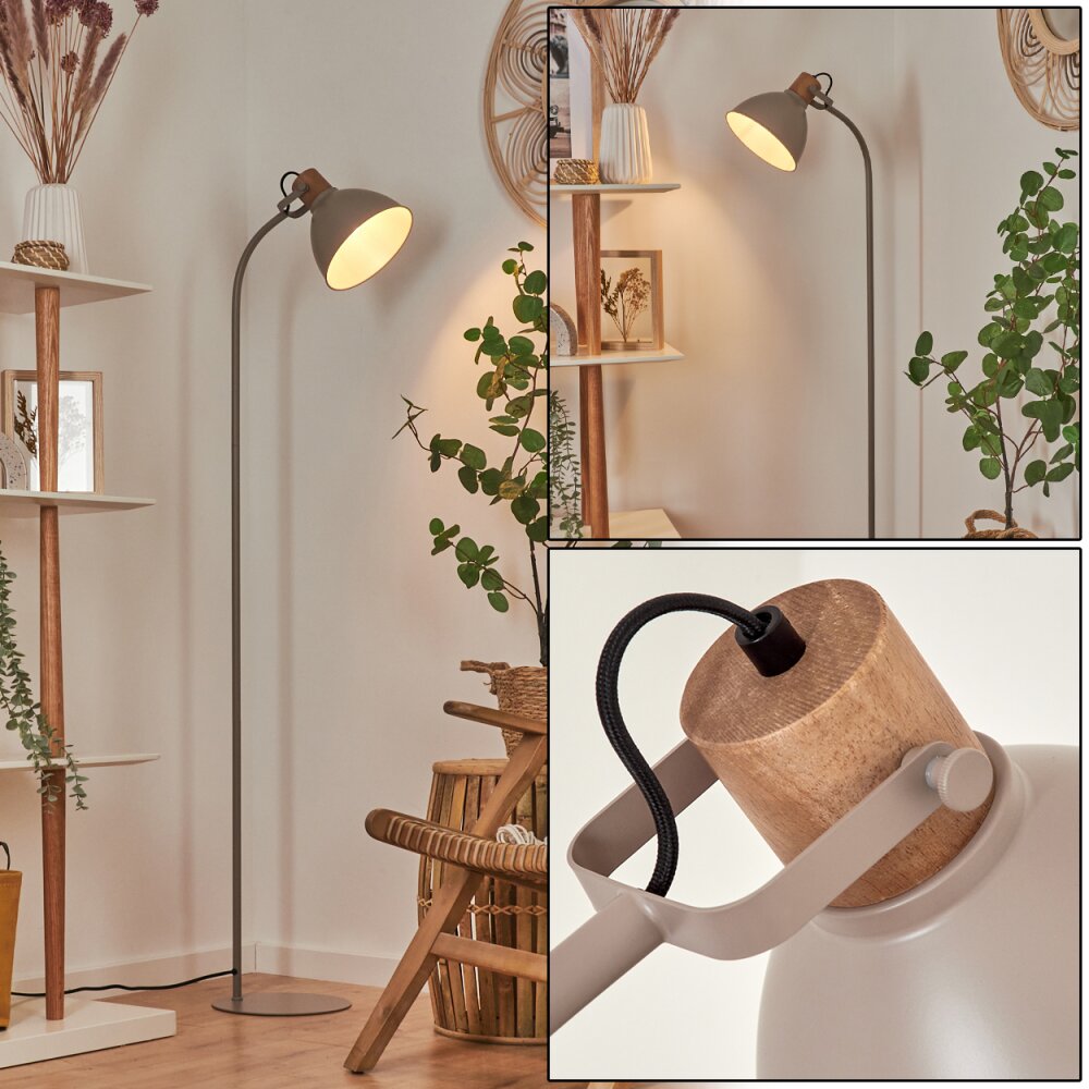Chipou Stehleuchte Grau, 1-flammig main product photo