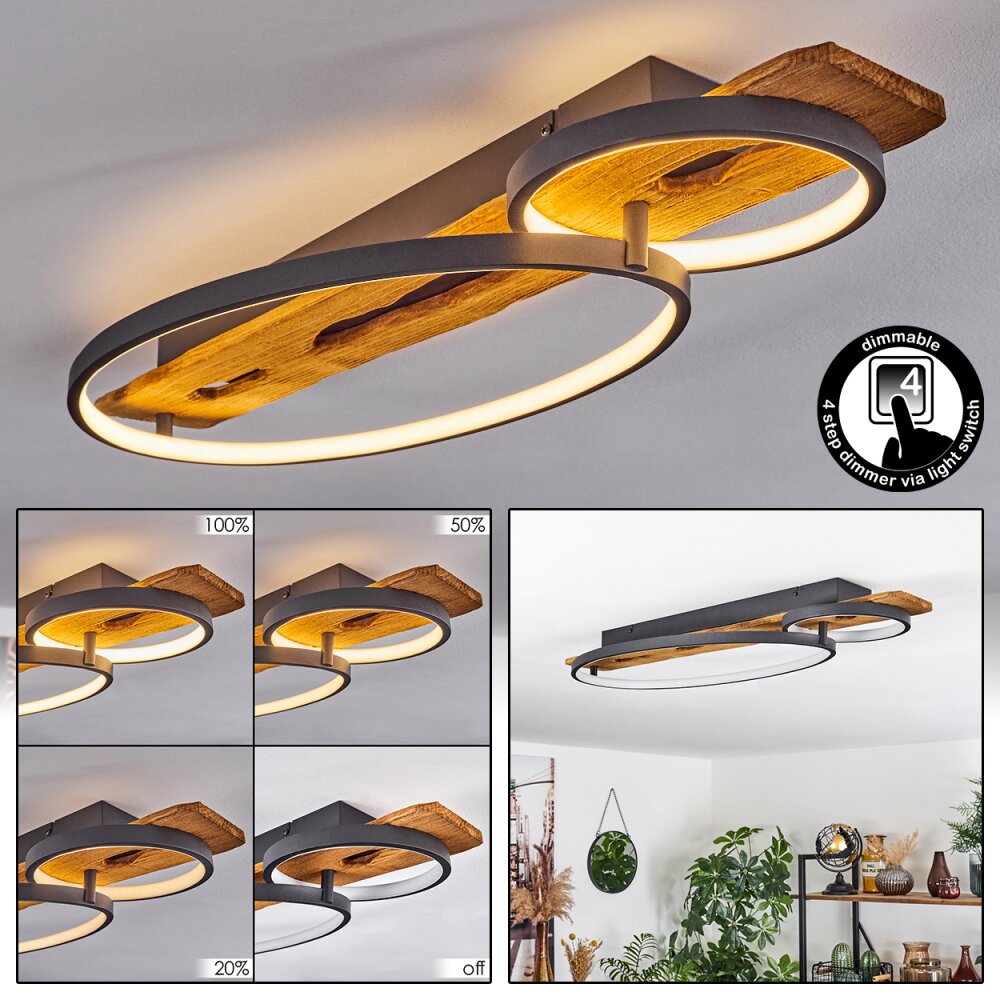 Nevogilde Deckenleuchte LED Naturfarben, 1-flammig main product photo