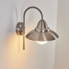 Gielas Außenwandleuchte LED Nickel-Matt, 1-flammig