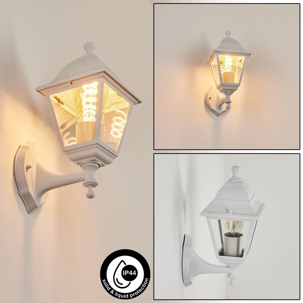 Murto Außenwandleuchte Weiß, 1-flammig main product photo
