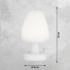 FHL easy Termoli Tischleuchte LED Weiß, 1-flammig, Farbwechsler