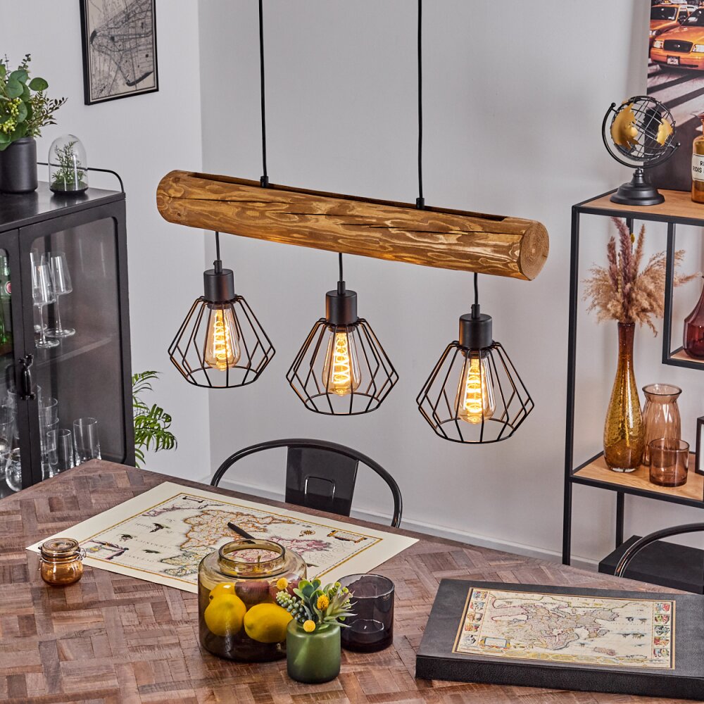 Canedo Pendelleuchte Naturfarben, 3-flammig main product photo