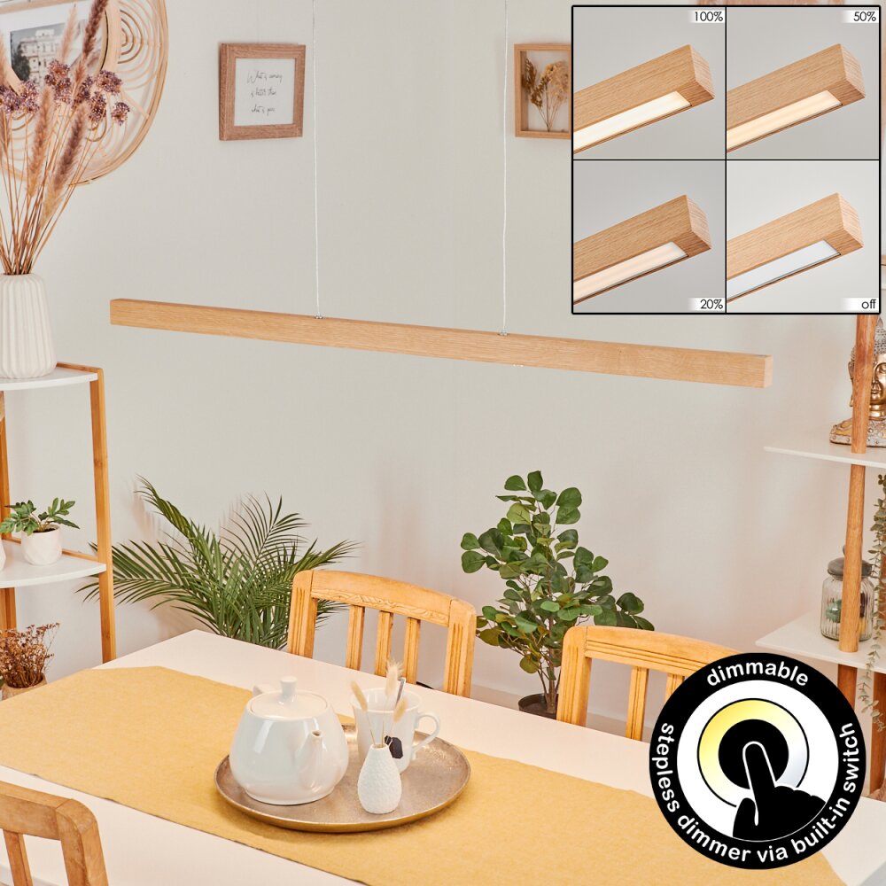 Mixto Pendelleuchte LED Naturfarben, 1-flammig main product photo