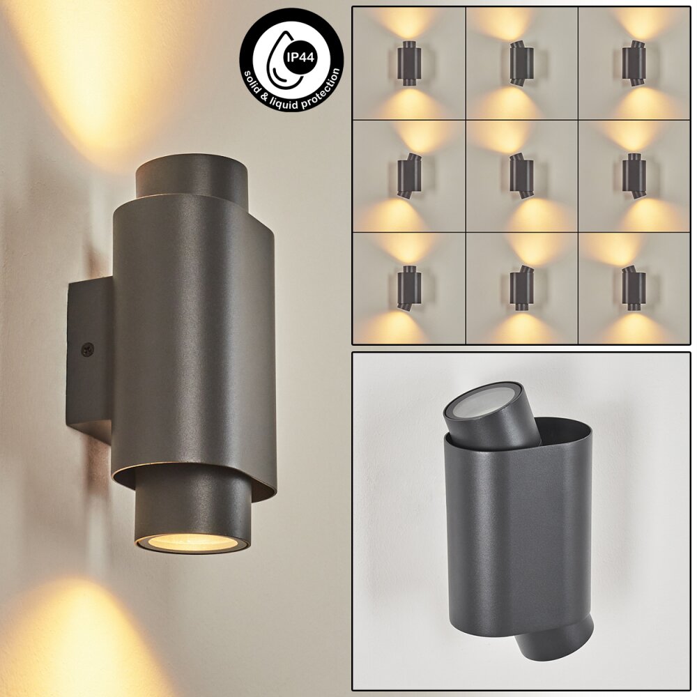 Guampacha Außenwandleuchte Anthrazit, 2-flammig main product photo
