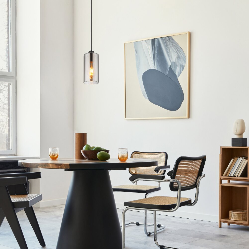 Globo OLLY Hängeleuchte Schwarz, 1-flammig main product photo
