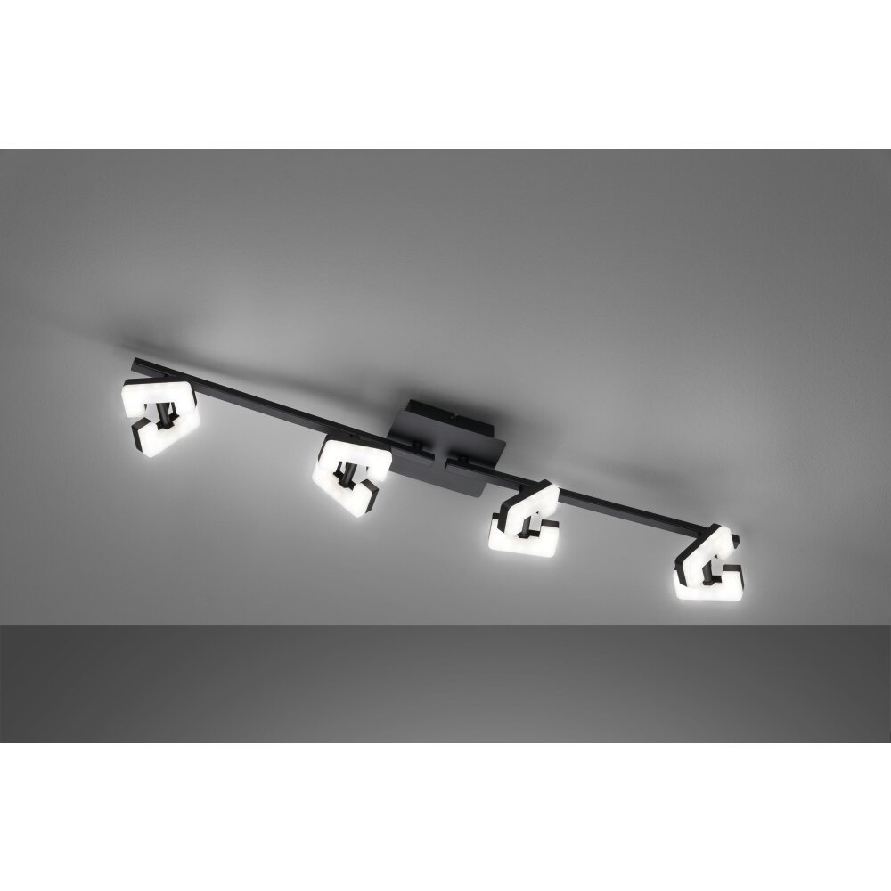 Fischer & Honsel Ray Deckenleuchte LED Schwarz, 4-flammig main product photo