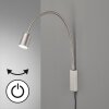 Fischer & Honsel Justi Wandleuchte LED Nickel-Matt, 1-flammig