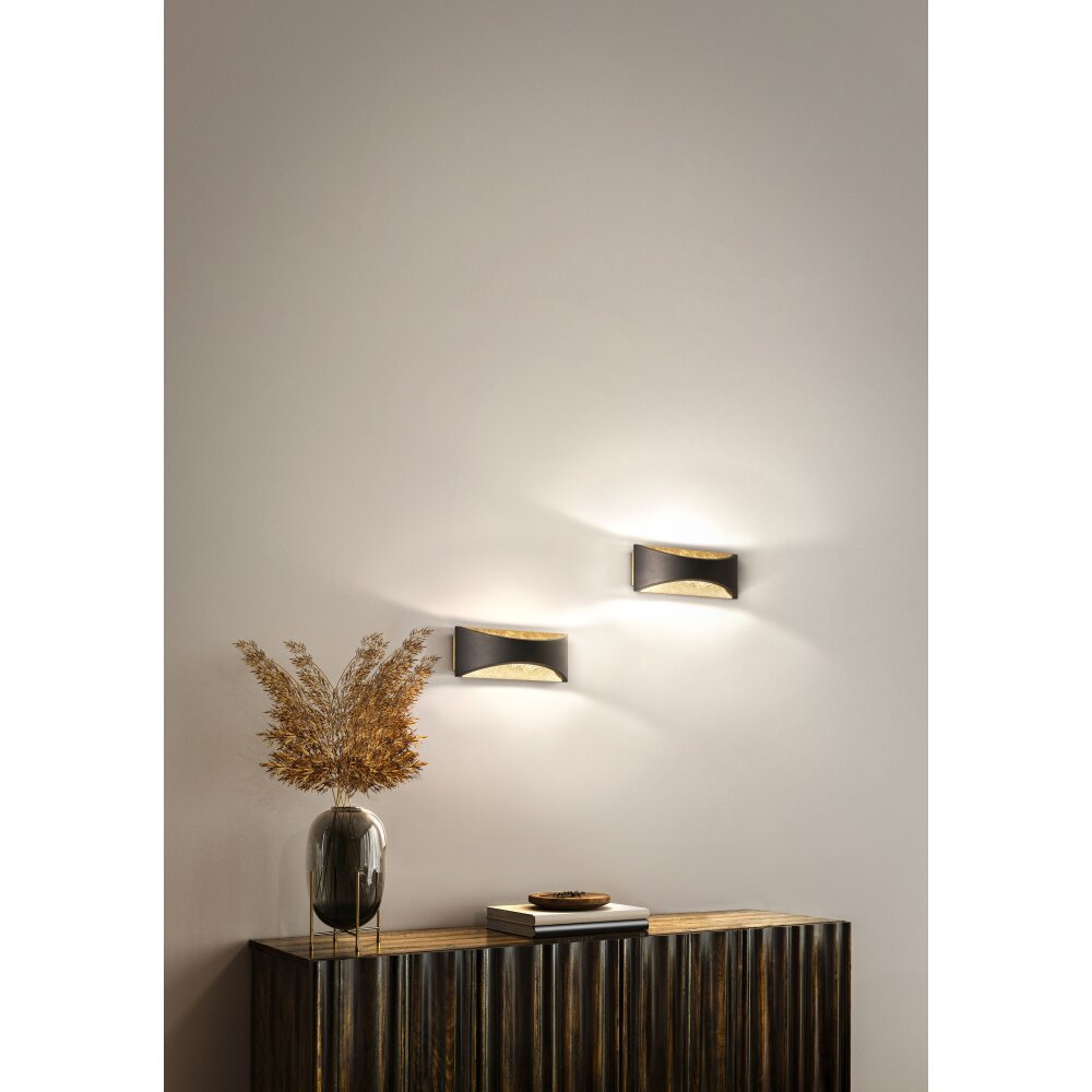 Fischer & Honsel Rio Wandleuchte LED Schwarz, 1-flammig main product photo