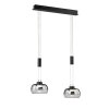 Fischer & Honsel Arosa Pendelleuchte LED Schwarz, 2-flammig