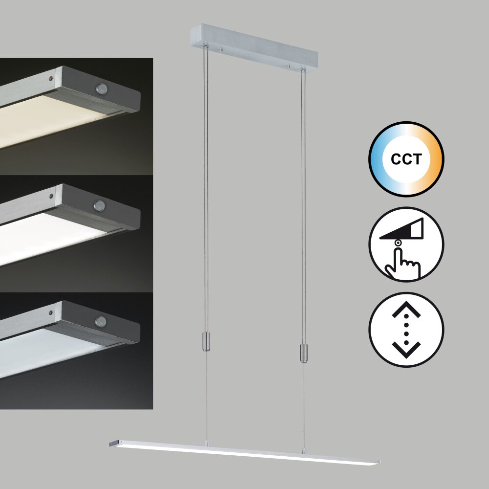 Fischer & Honsel Metz Pendelleuchte LED Aluminium, 1-flammig main product photo