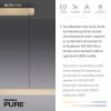 Paul Neuhaus PURE-MOTO-RISE Pendelleuchte LED Gold, 3-flammig, Fernbedienung