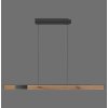 Paul Neuhaus PURE-MOTO-RISE Pendelleuchte LED Holzoptik, Schwarz, 3-flammig, Fernbedienung Paul Neuhaus PURE-MOTO-RISE Pendelleuchte LED Holzoptik, Schwarz, 3-flammig, Fernbedienung