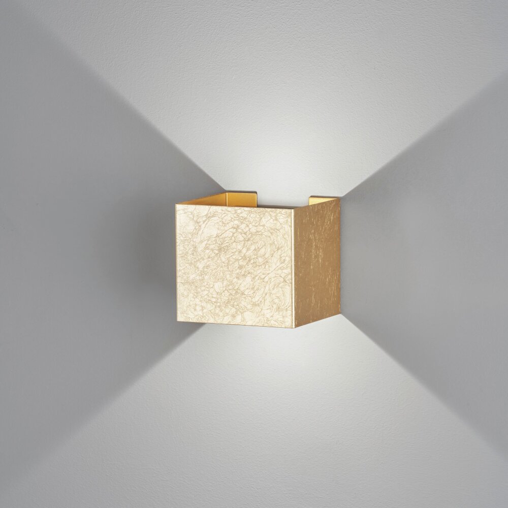 Fischer & Honsel Wall Wandleuchte LED Gold, 2-flammig main product photo