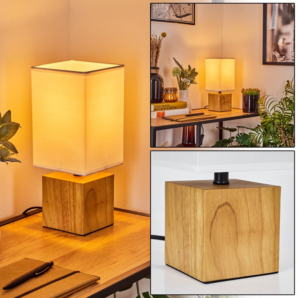 Talaco Tischleuchte Naturfarben, 1-flammig main product photo