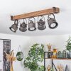 Pehefito Deckenleuchte Braun, Schwarz, 5-flammig Pehefito Deckenleuchte Braun, Schwarz, 5-flammig