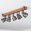 Pehefito Deckenleuchte Braun, Schwarz, 5-flammig Pehefito Deckenleuchte Braun, Schwarz, 5-flammig