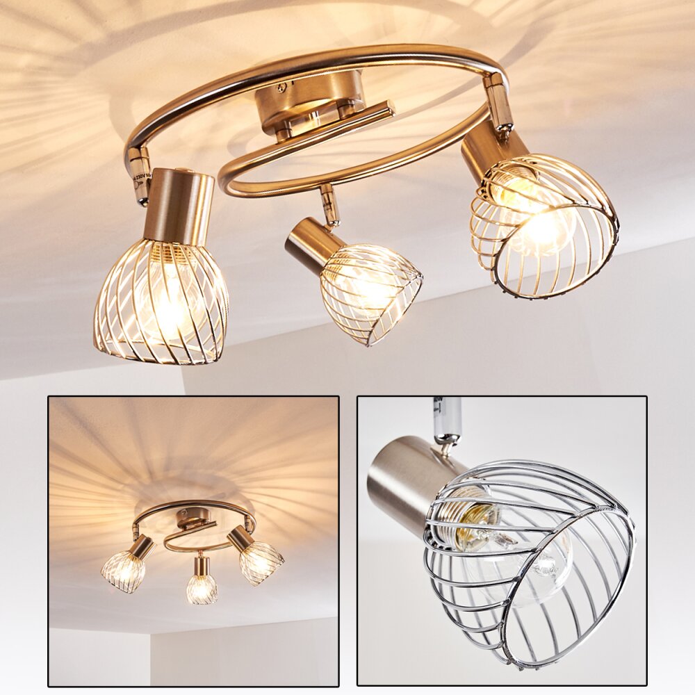 Parado Deckenleuchte Nickel-Matt, 3-flammig main product photo