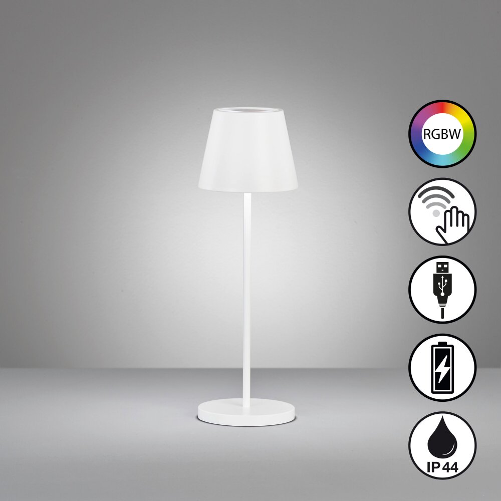 FHL easy Cosenza 2.0 Tischleuchte LED Weiß, 1-flammig, Farbwechsler main product photo