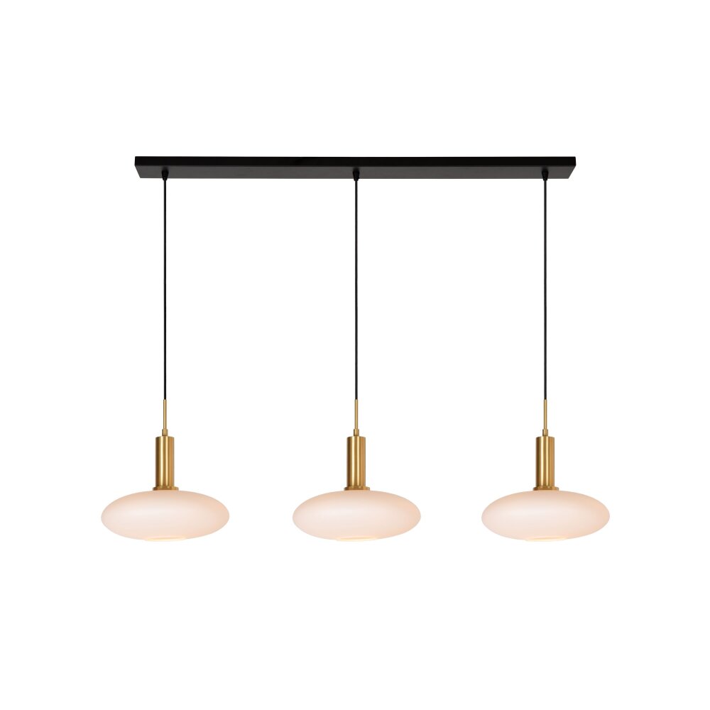 Lucide SINGALA Pendelleuchte Gold, Messing, 3-flammig main product photo