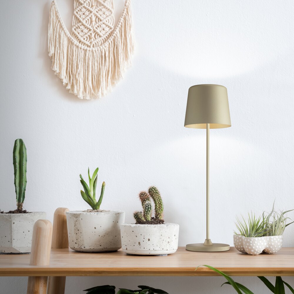 Brilliant Kaami Außentischleuchte LED Braun, 1-flammig main product photo