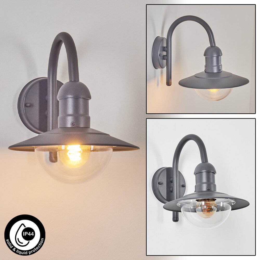 Elima Außenwandleuchte Anthrazit, 1-flammig main product photo