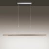 Paul Neuhaus ADRIANA Pendelleuchte LED Holz hell, 3-flammig