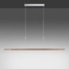 Paul Neuhaus ADRIANA Pendelleuchte LED Holz hell, 3-flammig