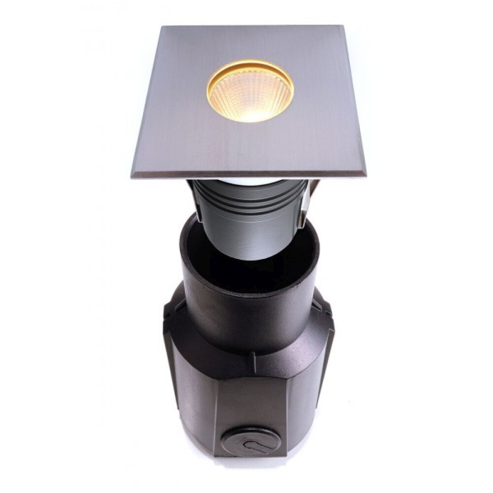 Deko Light Bodeneinbauleuchte LED Silber, 1-flammig main product photo