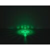 Globo GIXI Tischleuchte LED Silber, Transparent, Klar, 1-flammig, Farbwechsler