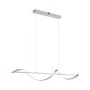 Paul Neuhaus Q-SWING Pendelleuchte LED Silber, 1-flammig, Fernbedienung