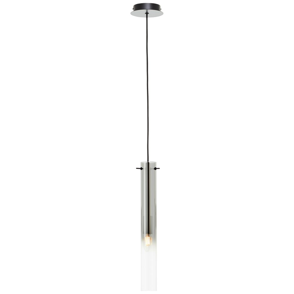 Brilliant Glasini Pendelleuchte Schwarz, 1-flammig main product photo